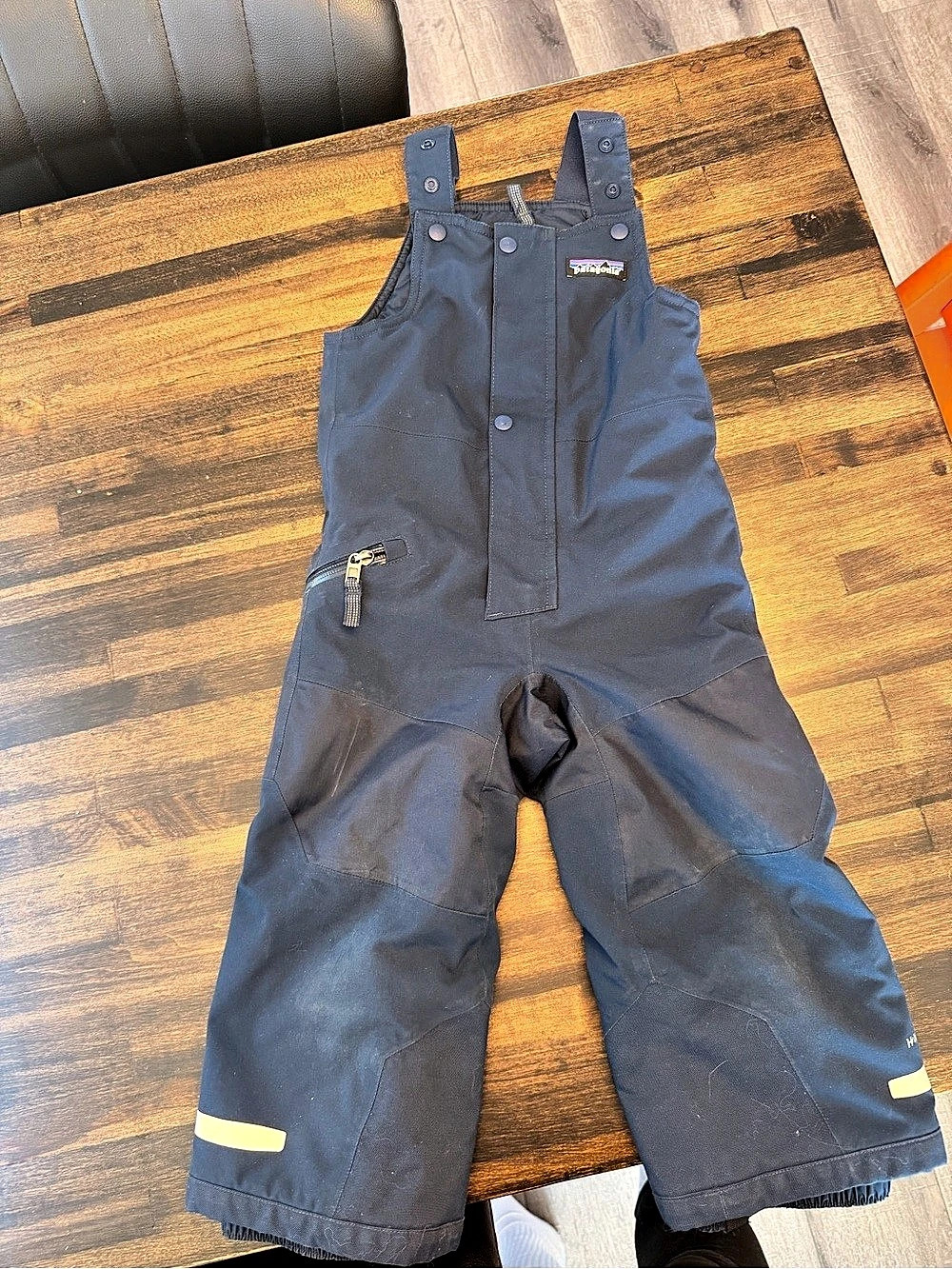 Patagonia Baby Snow Pile Bibs Blue Size 2T